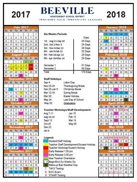 Beeville Isd Calendar